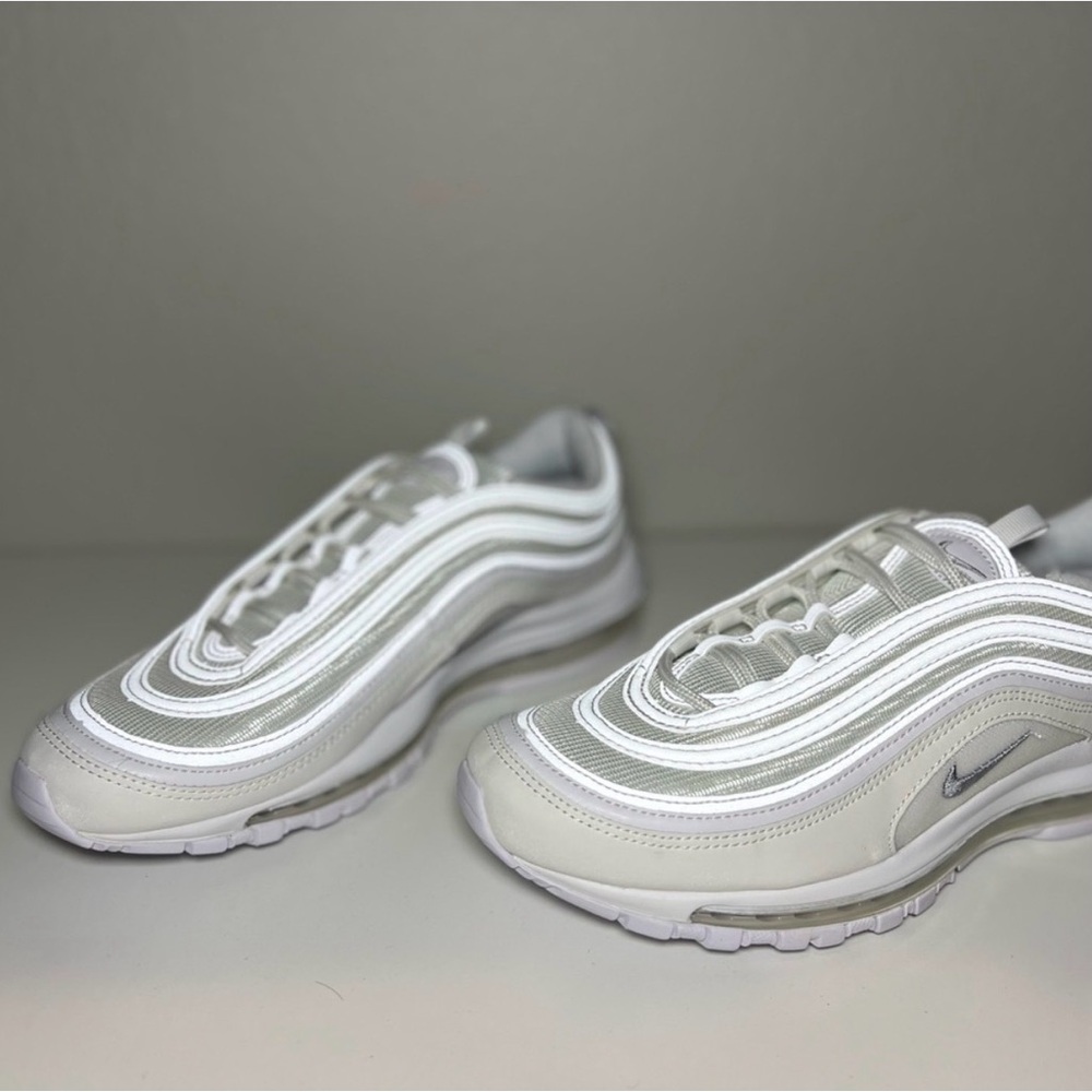 Nike Air Max 97 White and Gray Sneakers
